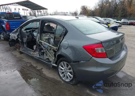 2012 Honda Civic Ex from USA, damaged, VIN 2HGFB2F85CH532651